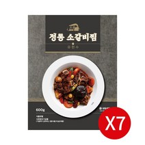 유현수 셰프의 으뜸정통 소갈비찜 600g*7팩, 7팩, 600ml