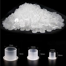 반영구 스탠드 타투 잉크컵 색소컵 500EP 1000EP, 중(14X12mm)1000