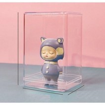 피규어 미니 보관함 장식장 아크릴 박스 케이스 6.5x5.5x9.5cm 소품 진열대 완구
