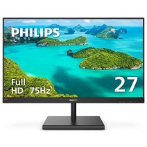 Philips Computer Monitors 271E1S 27인치 프레임레스 모니터, 27 inch Full HD_E10 Line Flat