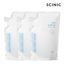 싸이닉 더 심플 카밍 토너 300ml 리필팩 3개