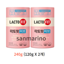락토핏 이브 유산균 60p, 240g, 4개