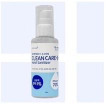 휴대용 소독겔 손소독제 클린케어플러스 겔타입100ml, 상세페이지 참조