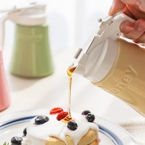 쿠마마 안클랑 도자기 허니 디스펜서 꿀보관 시럽용기 340ml 6color, 아티초크