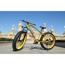 팻바이크 4.0 지방 자전거 24/26 인치 큰 타이어 해변 7/21/24/27 가변 속도 스노우 초대형 산악, 01 Gold_01 24inch_04 24