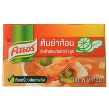 월드푸드 태국 유니레버 크노르 톰냠 큐브 톰얌꿍, 1개