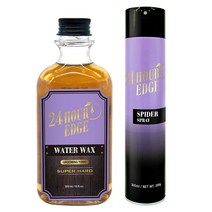 24시간엣지 헤어세트 (워터왁스 슈퍼하드 300ml + 스프레이 300ml), 단품