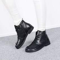 심플가죽 앵클부츠 CNK330