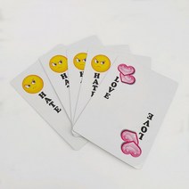 미움이사랑으로변하는카드(Hate change love)포커사이즈 카드마술 체인지카드 이벤트 프로포즈, 상세페이지 참조, 상세페이지 참조, 상세페이지 참조