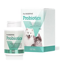 베터 프로바이오틱스 강아지 고양이 영양제 60g, 장건강, 2개