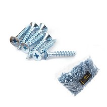 나사 피스 철물 3.5x20 아연백색 1000개 1봉지 DIY 인터넷 인테리어 _ 22092786EA, 쿠팡 4번샵 본상품선택