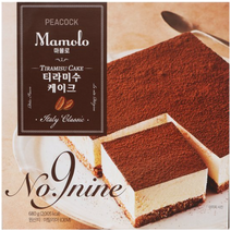 [피코크]_티라미수_케이크(대용량)_680g, 보냉백 아이스팩, 1개