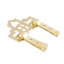 표구고리 그림고리 거울 액자 걸이 경고리 완자발형 54X69 대 신주, 단품