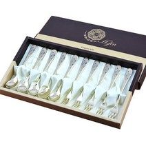 H.jin 아트보석 티타늄티스푼 10P세트, 없음