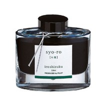 파이롯트 이로시주쿠 만년필 잉크 50ml, syo-ro 쇼로 송로