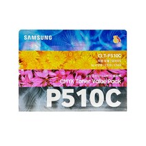 365정품삼성 CLT-K510S SL-C563W SL-C513W C510W C513 P510C 정품토너, 1개, 삼성CLT-P510C 4색세트