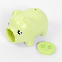 DLU082670통통 파스텔 돼지 저금통(그린)