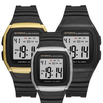 수능 등산 알람 LED 스포츠 디지털 작은 손목 시계