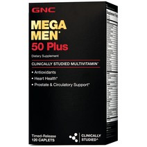 GNC 메가맨 50 플러스 (120캐플렛), 단품, 단품