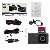 블랙박스가성비 자동차블랙박스 룸미러 추천 대시 캠 전면 및 자동차 Dvr 차량 블랙 박스 카메라 비디오 레, 01 Dual lens_01 64G