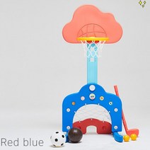 멀티 농구대 레드블루 축구 골프 농구 골대 놀이 게임 장난감 어린이 아기 유아 선물