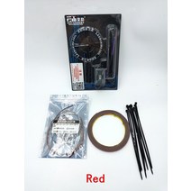 듀얼 트론 천둥 울트라 DT3 독수리 거미 Kaabo 전동 스쿠터 수정 악세사리무선 휠 허브 라이트, 05 1 PCS Red, 1개