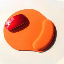 마우스 패드 손목 받침대 컴퓨터 노트북 키보드 매트 게이머 PC 게임 액세서리, D-Orange