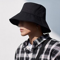남녀공용 무지 버킷햇 기본 벙거지모자 대두 연예인 모자