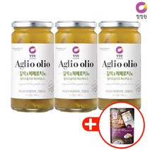 청정원 파스타소스 알리오올리오360g x3+싱글 까르보나라150g x1 증정, 1개