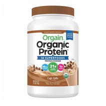 올게인 오가닉 프로틴 파우더 슈퍼푸드 카페라떼 1.22kg Orgain Organic