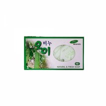 깨끗한 피부 오이 녹차 인삼 추출물 미용 비누 일반, 재우 인삼비누3P(종이곽포장)