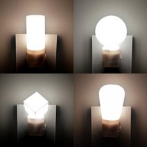 LED조명 4종 더리빙 무드등 / 수유등 LED취침등, LED볼취침등(주광색)