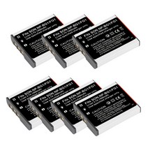 NP-BG1 NP BG1 FG1 카메라 배터리 소니호환 DSC-H50 DSC-H3 DH20 W100 WX1 1400mAh, 7pcs Battery