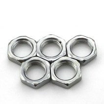m8 볼트 너트 m6 m7m9m10m12 색상 아연 미세 치아 m14m16 흰색 얇은 조명 미성숙 램프, M8X1X3mm-35pcs, 백색 아연 미세 이빨, M8X1X3mm-35pcs+White Zinc Fine