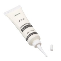 목재 가구 수리 크림 미니 터치 업 키트 1 개 바닥 타일 스크래치 필러 리무버 접착제 폴리머 수지 DIY 도구, 보리 화이트