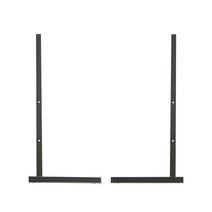 DK인테리어 휀스망 L자 다리 60cm, 1개, 블랙