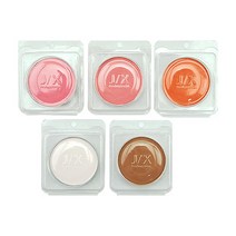 JX Professional 얼굴 페이스 메이크업 아티스틱 블러셔 5컬러 단품, 1개, 1.핑크