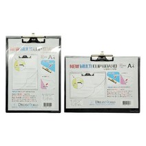 무무 뉴 멀티 클립보드 A4 투명 덮개 비닐 가로 세로 케이스 철 화일 바인더 메카라인 0-8324ea, 본상품선택