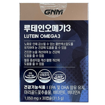 GNM 자연의품격 루테인 오메가3 1050mg x 30캡슐, 상세페이지 참조, 상세페이지 참조