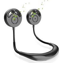 일본직발송 2. Smartoy 2020년 진화판 날개없는 목걸이선풍기 휴대용선풍기 usb충전식 미니선풍기 핸즈프, One Size, One Color