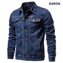 [EARON] 데님 트러커 라인 청자켓