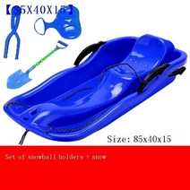 스노우 웨이크 보드 데크 세트 and luge nicejnoga dla dzieci toboggan mountain board kid scooter strap plastic, 초록