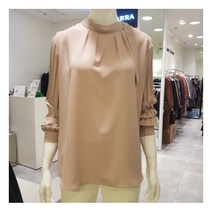 막스카라 소매주름 블라우스(M21QWB317)