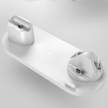 무선충전기 10w 무선 충전기 아이폰 8 11 12 Xs Xr 최대 6 1 Qi 빠른 스탠드 애플 시계 데스크탑, 01 WHITE