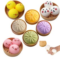 (1+1/모양선택) 만두 말랑이 모찌 세트 피젯 팝잇 모찌 클레이 주물럭 찐득이 만득이 LUARMO, 말랑이 토끼, 말랑이 토끼