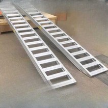 상하차사다리 굴삭기 농기계 상하차용 운반 발판, 2미터 2폭 40-5톤-1쌍