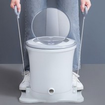 캠핑용 수동탈수기 탈수통 짤순이 미니탈수기 미니 수동 소형 빨래 무선 의류, T02