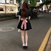 나들이룩 모임룩 체형커버 더블 버튼 원피스 오피스룩 결혼식 편안한 여행준비 기분전환 데이트룩 하객룩