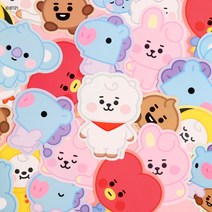 [BT21] 베이비 빅 스티커-코야 알제이 슈키, 8.FACE-RJ