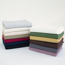 파우치 에코백 제작 내구성 강한 튼튼한 워싱 캔버스원단 베이직 13종, 레드